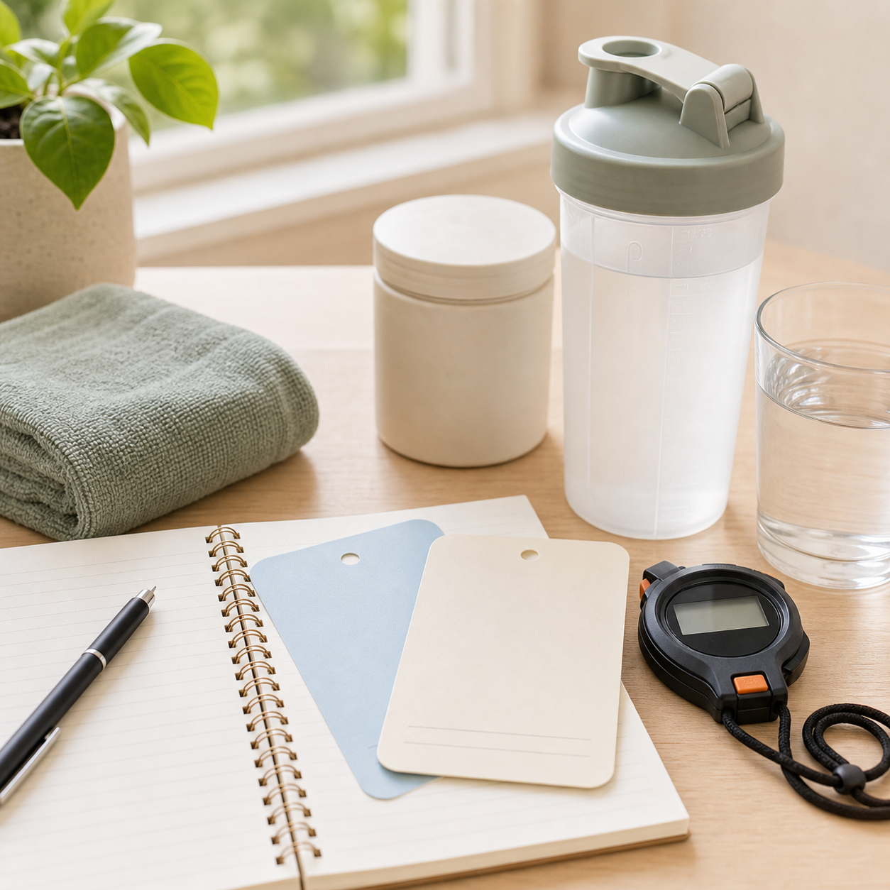 Non-branded pre training supplement context